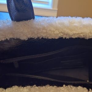 Black and Cream Women's Bag